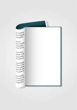 Opened book Stock Illustration