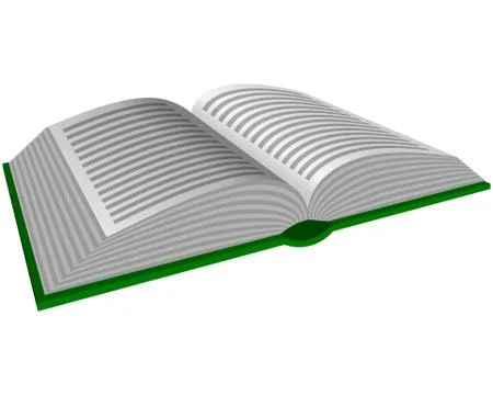 Opened book Stock Illustration