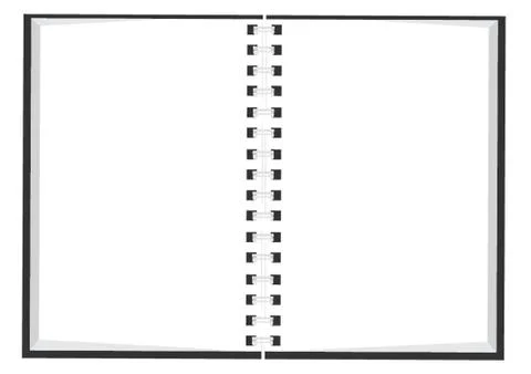 Opened Book Stock-Illustration