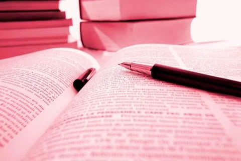 Opened book Stock Photos