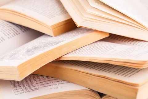 Opened books Stock Photos