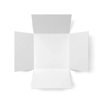 Opened box Stock Illustration