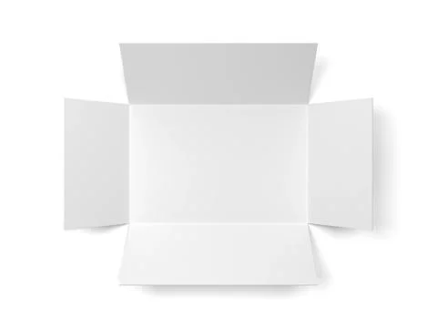 Opened box Stock Illustration