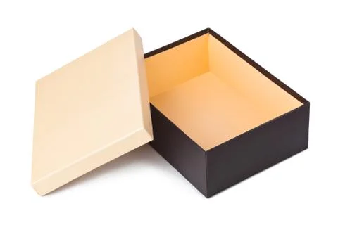 Opened box Stock Photos