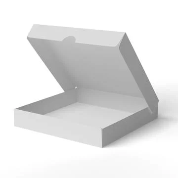 Opened cardboard 스톡 일러스트