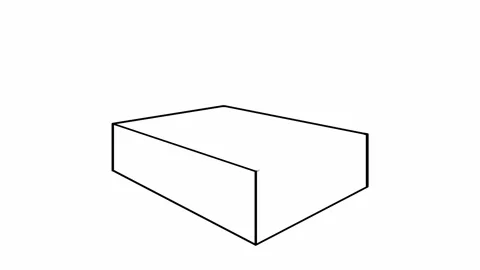 Opened empty paper box 库存影片 153089917