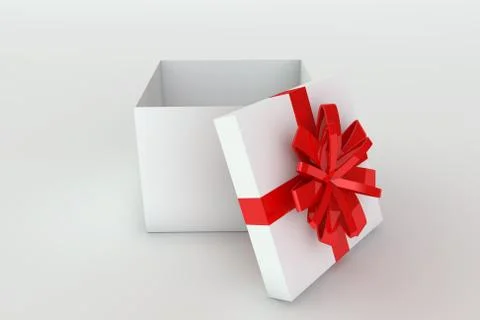 Opened giftbox Stock Illustration