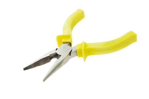 Opened jaws pliers Stock Photos