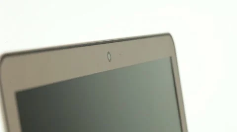 Opened laptop display Stock Footage 67858314