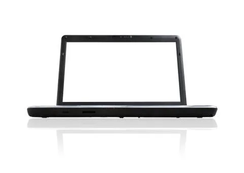 Opened laptop Stock Photos