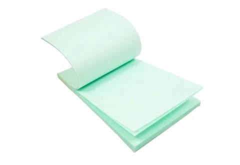 Opened note pad Stock Photos