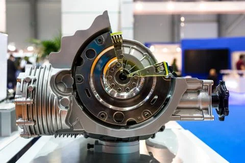 Opened switch gear of a car Stock Photos