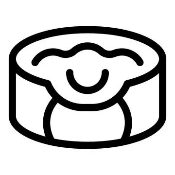 Opened tin can with ring pull showing food inside Stock Illustration