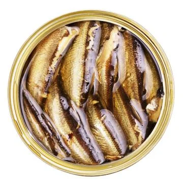 Opened tincan Stock Photos