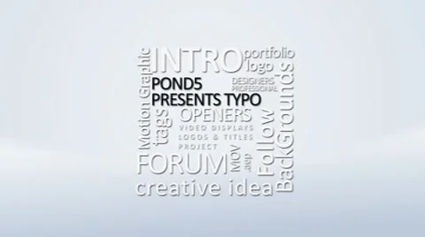 Opened Typo Stock After Effects