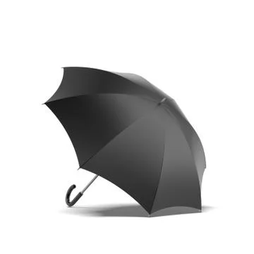Opened umbrells Stock Illustration