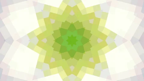 Opening abstract lotus flower with gradient color change. Vídeo Stock 272974989