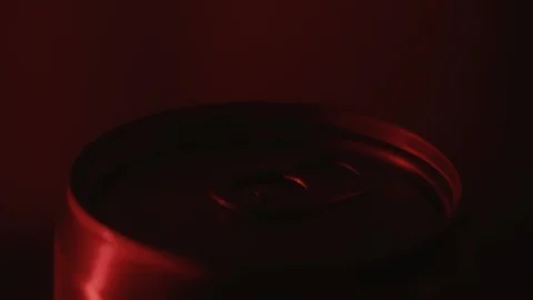 Opening Aluminum Can With Drink at Party in Bar or Nightclub Stock Footage 115585196