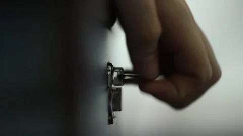 Opening and Closing a Chest Stock Footage 86496868