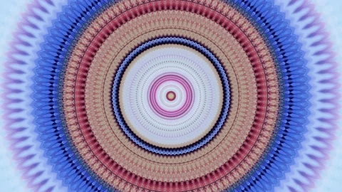 Opening art circle movement background, kaleidoscopic Stock Footage 124945469