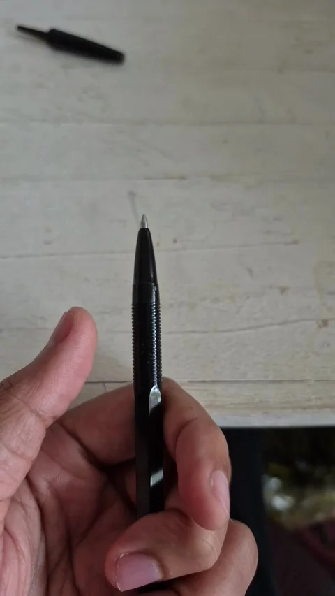 Opening a ballpoint pen Stock Footage 329075367