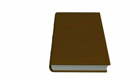 Opening book Stock Footage 555776