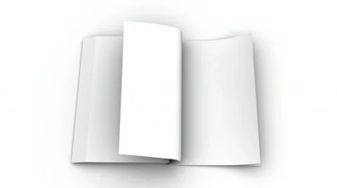 Opening book in multi speed Video stock 21637733