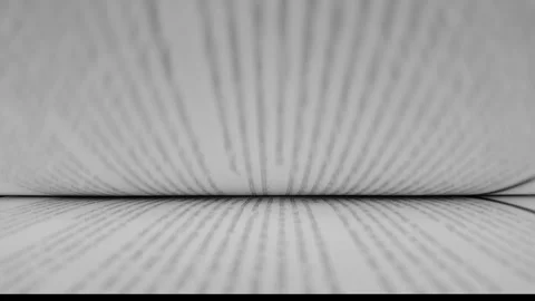 Opening Book – Page Turning with Soft Light Stock Footage 309378105