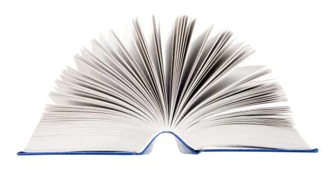 Opening book. Stock Photos