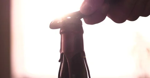 Opening A Bottle 動画素材 71211178