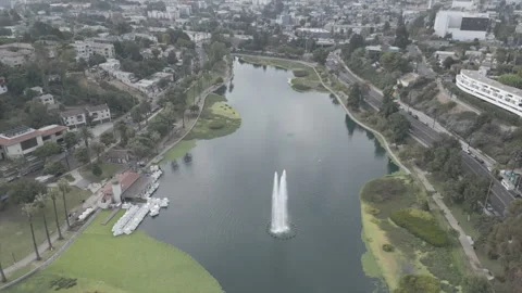 Opening cinematic drone shot Stock Footage 285260852