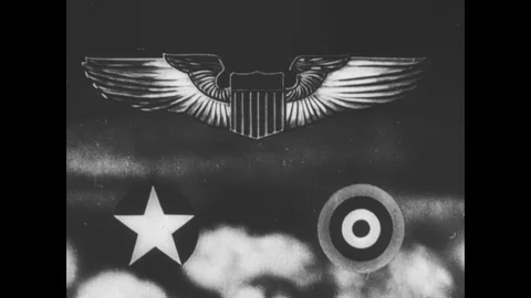 Opening Credits to US documentary Target Victory Stock Footage 103376656