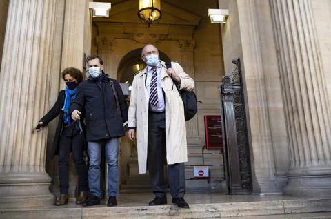 Opening day of the Thalys train attack trial in Paris, France - 20 Nov 2020 Foto stock