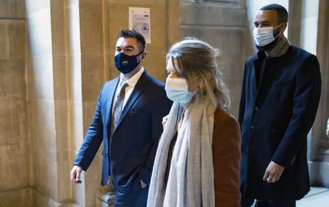 Opening day of the Thalys train attack trial in Paris, France - 20 Nov 2020 Stock Photos
