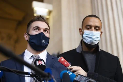 Opening day of the Thalys train attack trial in Paris, France - 20 Nov 2020 Stock Photos