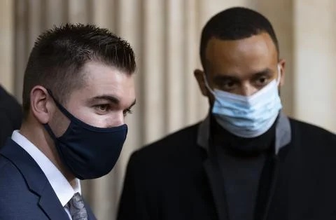 Opening day of the Thalys train attack trial in Paris, France - 20 Nov 2020 Foto stock