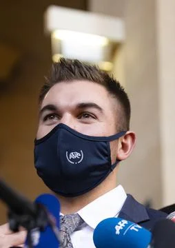 Opening day of the Thalys train attack trial in Paris, France - 20 Nov 2020 Stock Photos