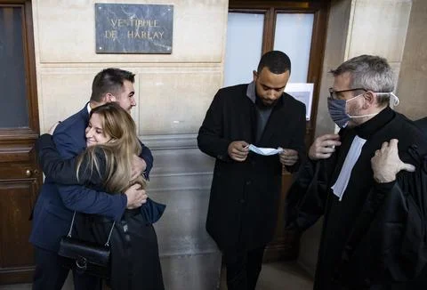 Opening day of the Thalys train attack trial in Paris, France - 20 Nov 2020 Stock Photos