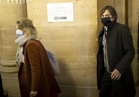 Opening day of the Thalys train attack trial in Paris, France - 20 Nov 2020 Foto stock