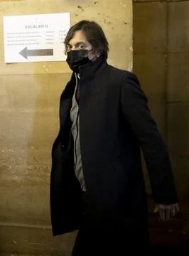 Opening day of the Thalys train attack trial in Paris, France - 20 Nov 2020 Stock Photos