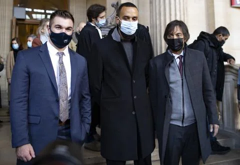 Opening day of the Thalys train attack trial in Paris, France - 20 Nov 2020 Foto stock