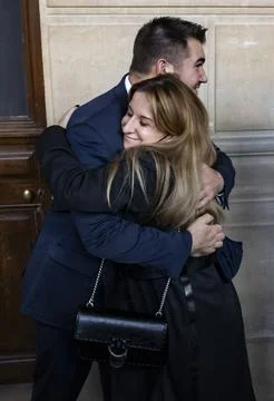 Opening day of the Thalys train attack trial in Paris, France - 20 Nov 2020 Foto stock