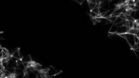 Opening digital gate.3D animation showing multi core processing and data points Stock Footage 103173068