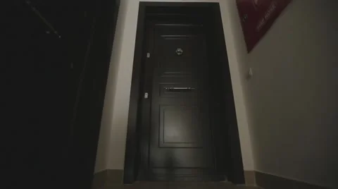 Opening Door Stock Footage 57700864