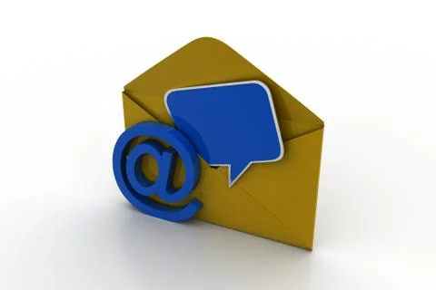 Opening e mail letter with internet sign Free Stock Illustration