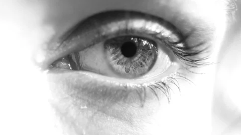 Opening eye Stock Footage 89687671