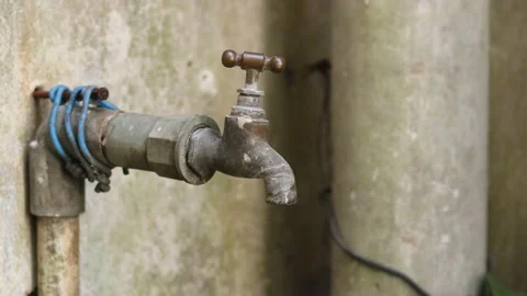 Opening Faucet Stock Footage 204601654