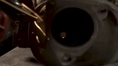 OPENING THE FLAME ARRANGER Stock Footage 149566313