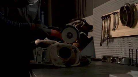 OPENING THE FLAME ARRANGER Stock Footage 149566315