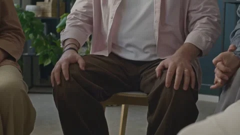 Opening Up A Healing Conversation Stock Footage 320912407